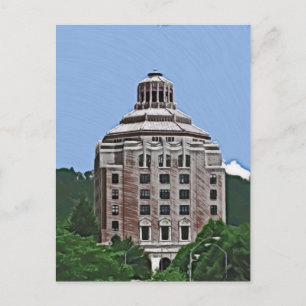 Postal Edificio de la ciudad, Asheville