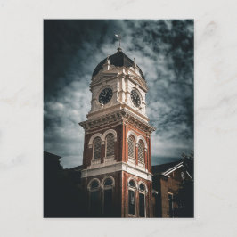 Postal Edificio de la torre del reloj histórico vista al 
