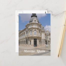 Postal Edificio de Murcia, España