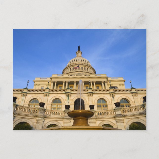 Postal Edificio del Capitolio de Estados Unidos (Anverso)