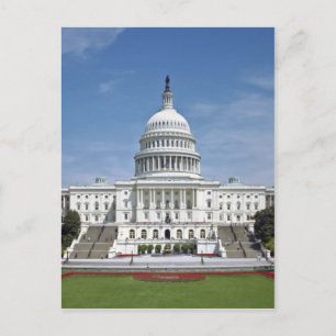 Postal Edificio del Capitolio de los Estados Unidos en la