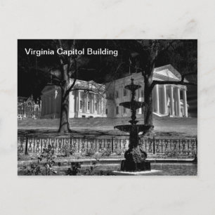 Postal Edificio del Capitolio de Virginia