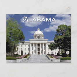 Postal Edificio del Capitolio del Estado de Alabama, Mont