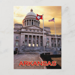 Postal Edificio del Capitolio del Estado de Arkansas, Lit
