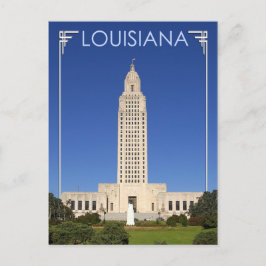 Postal Edificio del Capitolio del Estado de Luisiana, Bat
