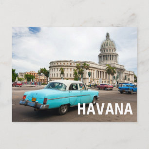 Postal Edificio del Capitolio en La Habana