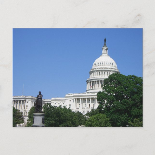 Postal Edificio del Capitolio en Washington DC (Anverso)