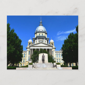 Postal Edificio del Capitolio Estatal de Illinois, Spring