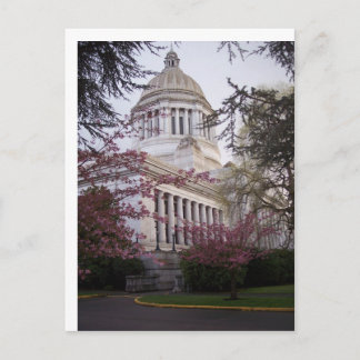 Postal Edificio del Capitolio estatal en Olympia, WA
