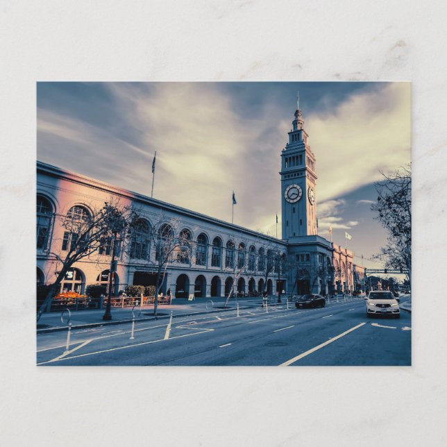 Postal Edificio del ferry de San Francisco (Anverso)