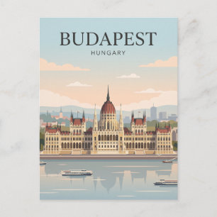 Postal Edificio del Parlamento de Budapest Hungría