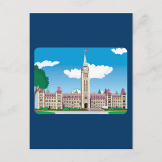 Postal Edificio del Parlamento de Ottawa