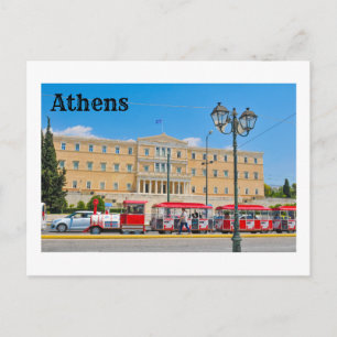 Postal Edificio del Parlamento en Atenas, Grecia