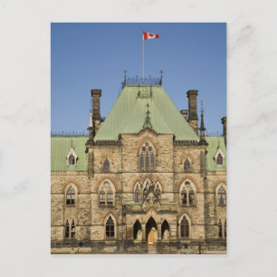 Postal Edificio del Parlamento en Ottawa, Ontario, Canadá