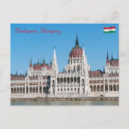 Postal Edificio del Parlamento Húngaro en Budapest