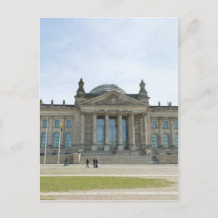 Postal Edificio del Reichstag en Berlín