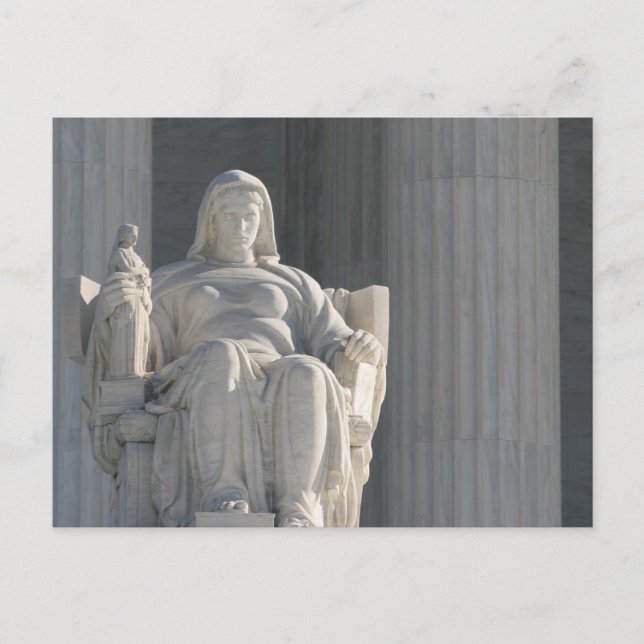 Postal Edificio del Tribunal Supremo de los Estados Unido (Anverso)