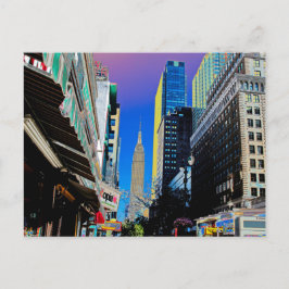 Postal Edificio Empire State del 42° Poster de St. New Yo