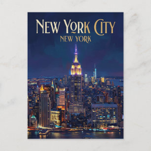Postal Edificio Empire State EE. UU.