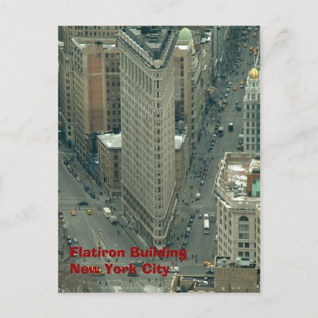 Postal Edificio Flatiron (Anverso)