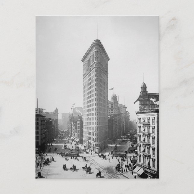 Postal Edificio Flatiron, 1905 (Anverso)