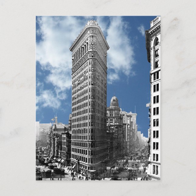 Postal Edificio Flatiron Nueva York (Anverso)