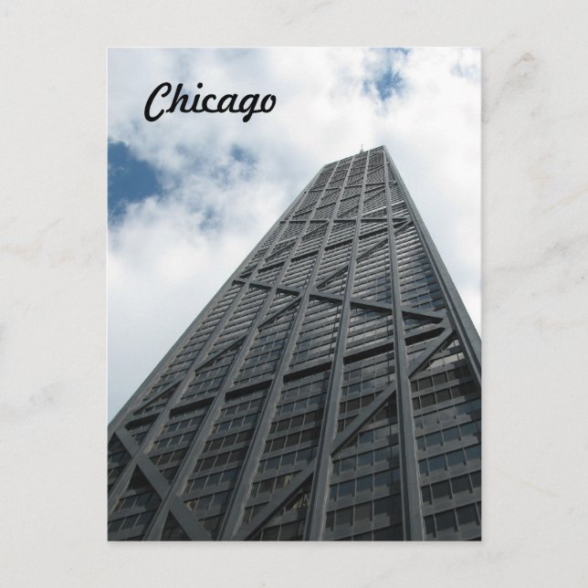Postal Edificio Hancock - Chicago (Anverso)