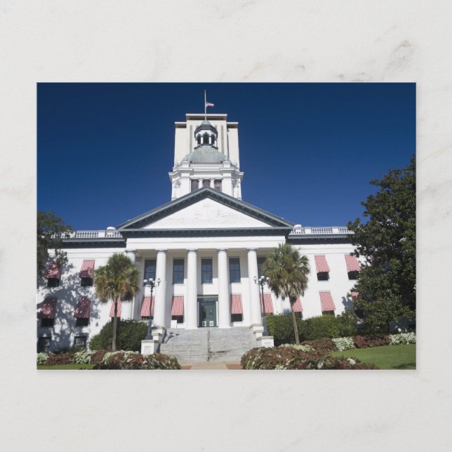 Postal edificio histórico de la capital florida (Anverso)