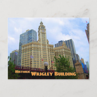 Postal Edificio Histórico Wrigley - Chicago Illinois