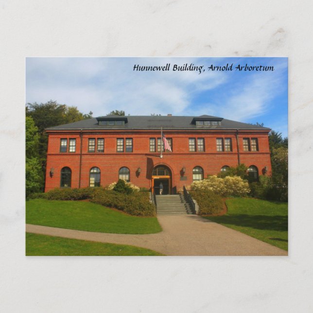 Postal Edificio Hunnewell, Arnold Arboretum (Anverso)