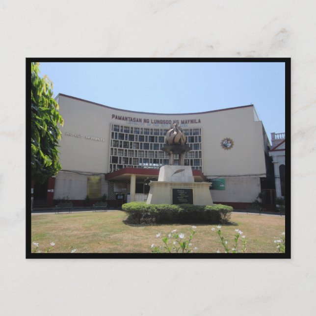 Postal edificio intramuros (Anverso)