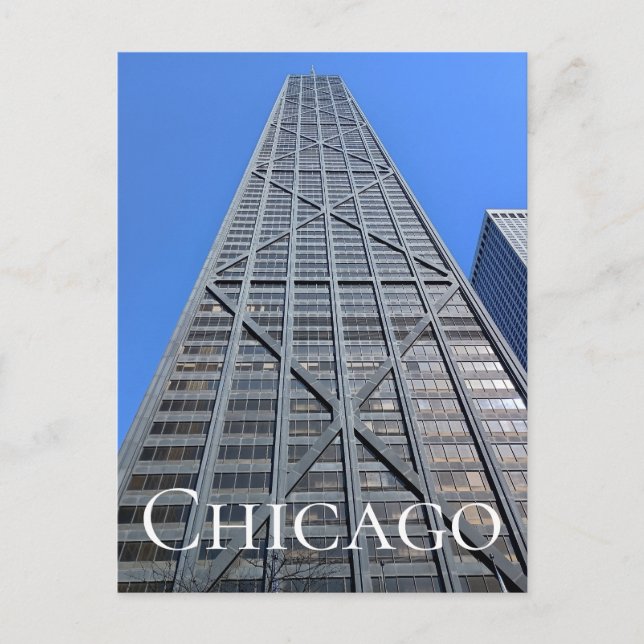 Postal Edificio John Hancock Chicago, Illinois (Anverso)
