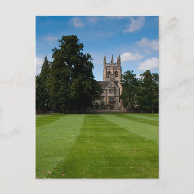 Postal Edificio Oxford College (Anverso)