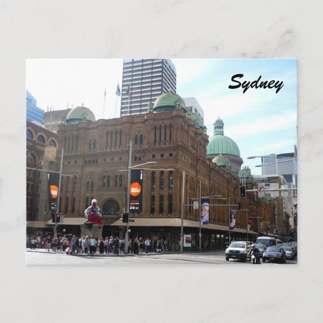 Postal edificio qv sydney (Anverso)
