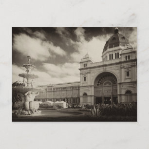 Postal Edificio Real de Exposiciones, Melbourne, Australi