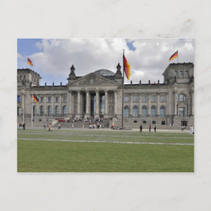 Postal Edificio Reichstag alemán