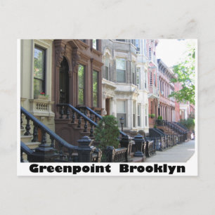 Postal Edificios Brownstone de Greenpoint Brookyly