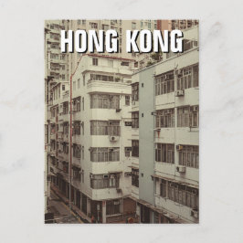 Postal Edificios de departamentos de Hong Kong antiguos