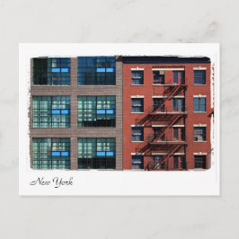 Postal Edificios de Nueva York.