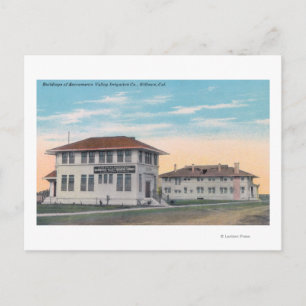 Postal Edificios de Riego del Valle de Sacramento
