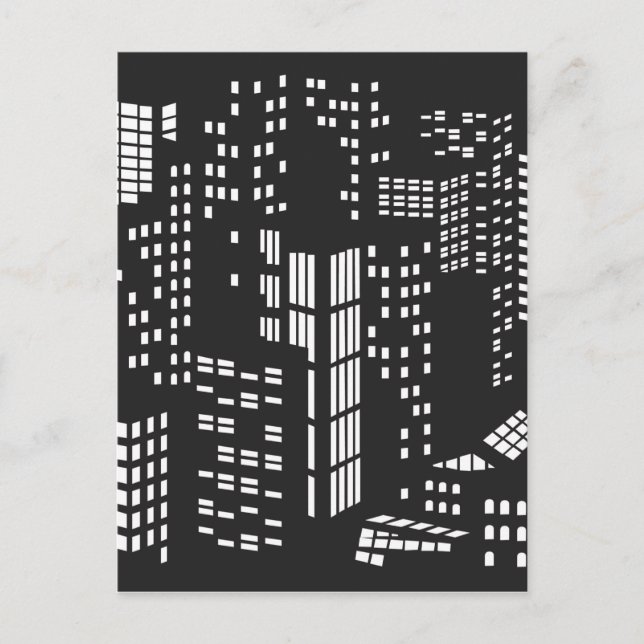 Postal Edificios, edificios, estructura, arquitectura, ci (Anverso)