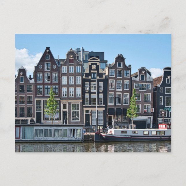 Postal Edificios históricos antiguos de Ámsterdam, Países
