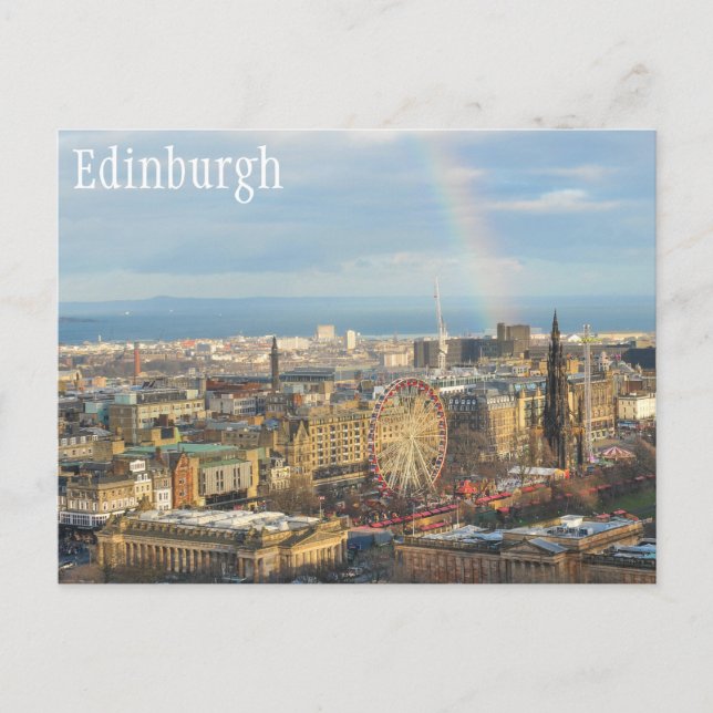 Postal Edimburgo (Anverso)