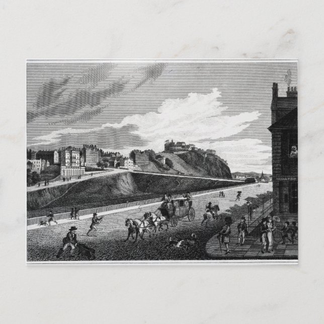 Postal Edimburgo (Anverso)