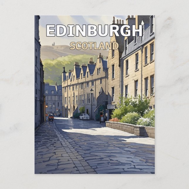Postal Edimburgo Escocia (Anverso)