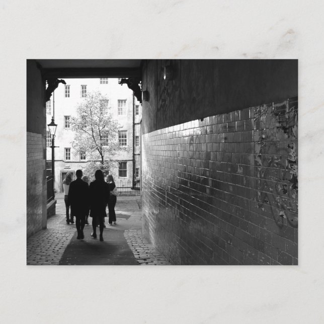 Postal Edimburgo, Escocia (Anverso)