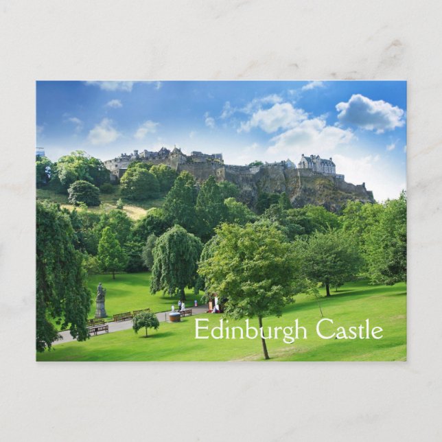 Postal Edimburgo, Escocia (Anverso)