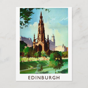 Postal Edinburgh cathedral, Scotland, United Kingdom