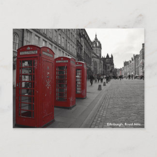 Postal Edinburgh Royal Mile Scotland