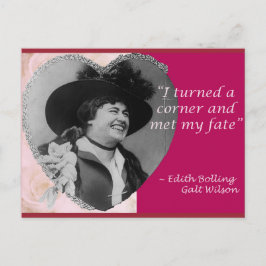 Postal Edith Bolling Galt - Fate